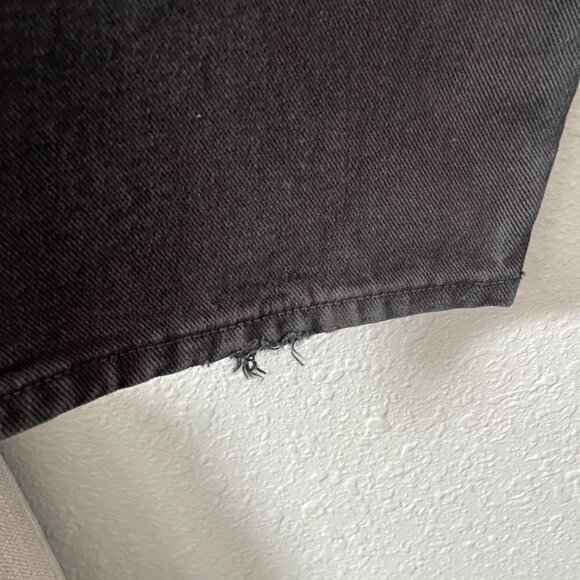 Harley Davidson Black Bootcut High Rise Jeans Women's Size 4 Long Biker Casual - Picture 6 of 10